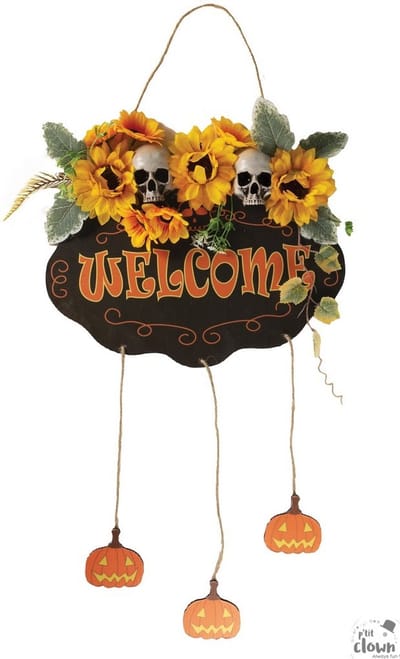 Halloween Welcome Bord 35x48 cm