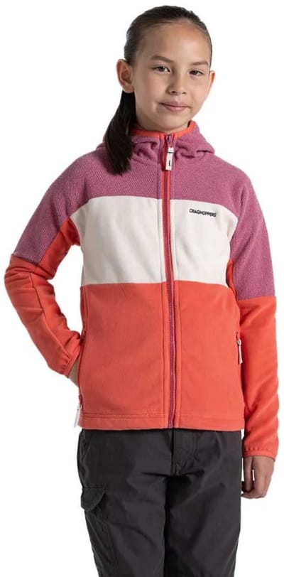 Craghoppers Bindloe Fleece Met Kap Oranje 11-12 Years Meisje
