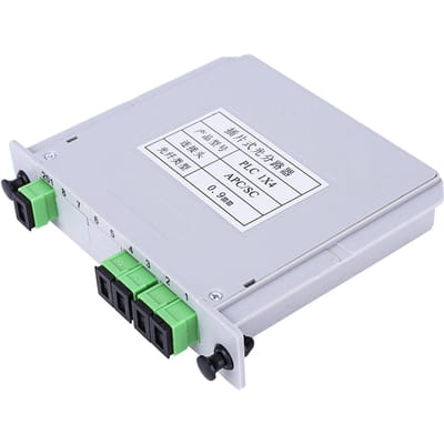 Répartiteur Optique à Lames 1X4 SC APC Monomode PLC Module Répartiteur Fibre Optique