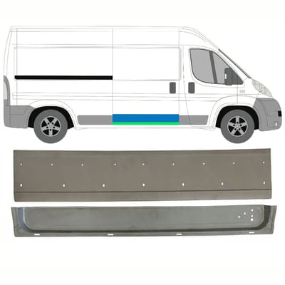 Interne reparatie achterste deuren voor Fiat Ducato 2006-2025 / Rechts / Set