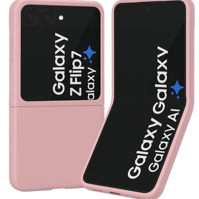 Hoesje geschikt voor Samsung Galaxy Z Flip 7 - Mat Back Case Roze
