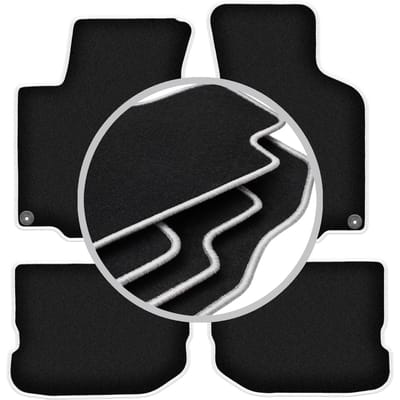 CARLUX-SILVER automatten voor: Volkswagen New Beetle coupé, cabrio (1997-2020)