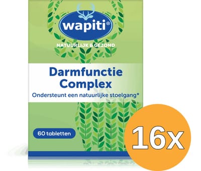 16x Wapiti Darmfunctie Complex (60 tabletten)