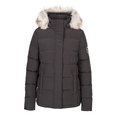 Trespass Dames/Dames Composed DLX Donsjack (Zwart)