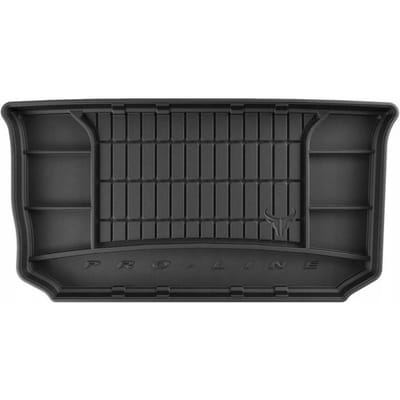 FROGUM Kofferbakmat - Rubber - Geschikt voor SMART FORFOUR (2014-2020) - Hatchback - Organizer functie - Zwart