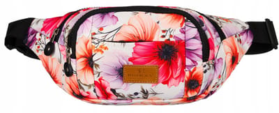 Rovicky Dames Heuptasje Schoudertas Licht & Ruim met Bloemenprint
