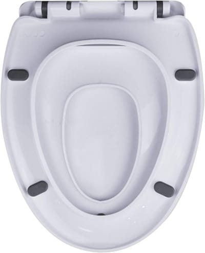 Universele Toiletbril - Softclose Deksel - Badkamer Verbeteren - Snel Ontgrendelingsfunctie - Standaard Maat - Wit