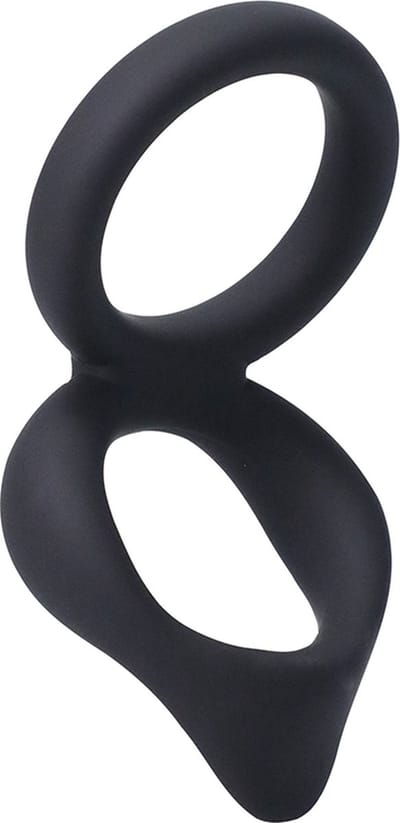 Doc Johnson Dual Enhancer - Cockring black