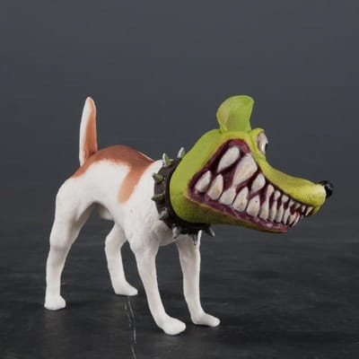 7cm Het Masker Hond Actiefiguren Beeldje Anime Figuur Het Masker Model Figurine Bureau Decor Ornamenten Vakantie Kinderen Cadeaus Speelgoed white