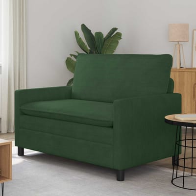 vidaXL - Bank - Jungle - Groen - 126 - x - 81 - x - 87,5 - cm - Stof