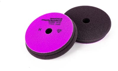 Micro Cut Hard Foam Pad - Polijstschijf Schuim - Lak Herstellen - Nieuw Design - 126 mm - Grijs