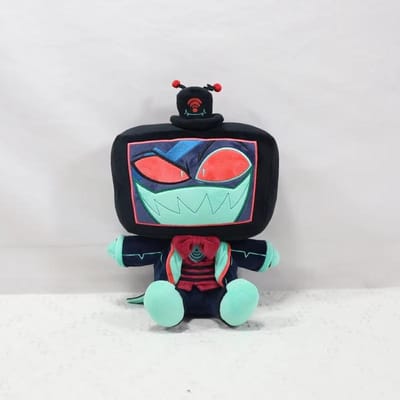 Nieuw op voorraad Hazbin El Vox Pluche Pop Schattig Anime Periferie Speelgoed Halloween Kerstcadeau in stock munt