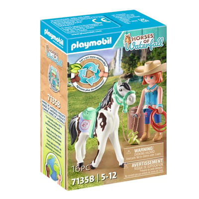 PLAYMOBIL Horses of Waterfall Ellie en Sawdust speelset - 71358