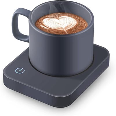 Koffiebekerwarmer - Drankwarmer Bureau - Dranken Warm Houden - Automatische Uitschakeling - 9 cm verwarmingsplaat - Roze