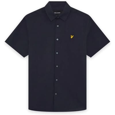 Lyle & Scott Short Sleeve Linen Blend Shirt