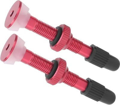 Mountainbike Tubeless Ventielen - 1 Paar Aluminium Ventielen voor Presta Ventiel Extender, Geschikt voor Tubeless Systemen