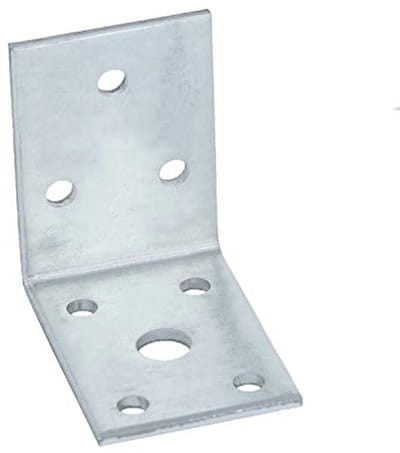Hoekverbinder Voordeelverpakking verzinkt - 25 stuks - 50 x 50 x 35 mm