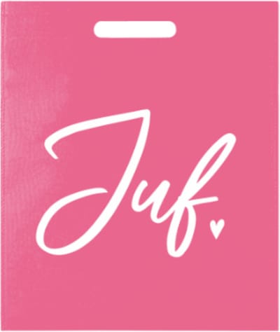 Tas Juf  - Juf - Juffencadeau - Verjaardag - Juffrouw - Einde schooljaar - Bedankje