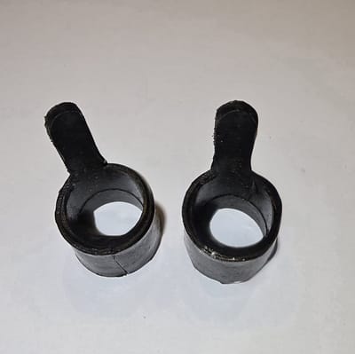 2x Lijn clip - lijnclip - lineclip - line clip - Small - rod - hengel - karper