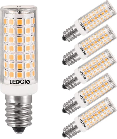 E14 LED Gloeilampen 8W Warm Wit - 700lm, 6 Stuks