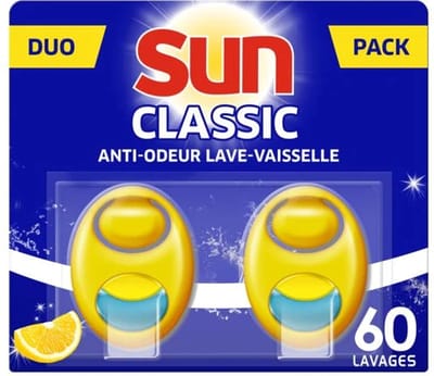 Sun Vaatwasmachine Verfrisser Citroen - 2 x 3 g