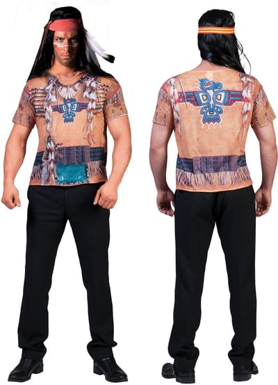 3d Shirt Indiaan Man