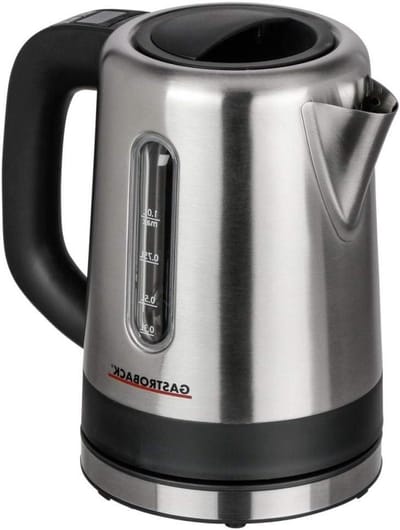 Design Waterkoker - Mini Waterkoker - Thee Zetten - Variabele Temperatuur - 1 Liter - Zwart