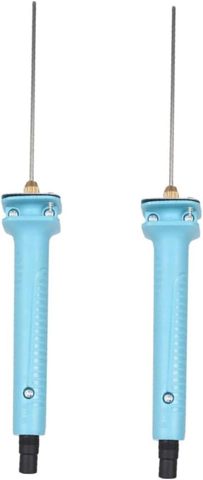 Verwarmde Pen - Hete Draad - Ambachtelijk Snijden - Elektrische Snijtechniek - 25 cm - Blauw