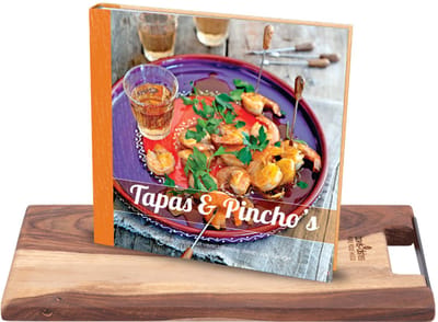 Set - Borrelplank RS1030 + boek Tapas en Pinchos