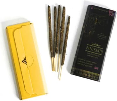 Goloka - Palo Santo - Wierook - Heilig hout - Harswierookstokjes - 3 doosjes
