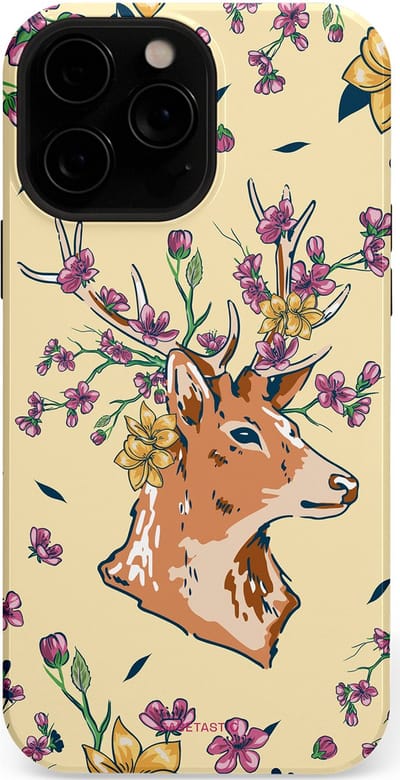 Casetastic Hoesje Geschikt voor Apple iPhone 13 Pro Magsafe - Stijlvolle Beschermende Duo-layer Case - Woudwonder