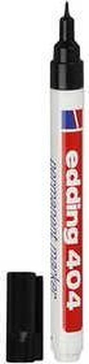 Edding 404 Marker, lijndikte 0,75 mm, zwart, 1 stuk