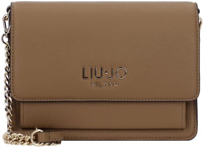 LIU JO schoudertas Caliwen ECS Crossbody Suede bruine