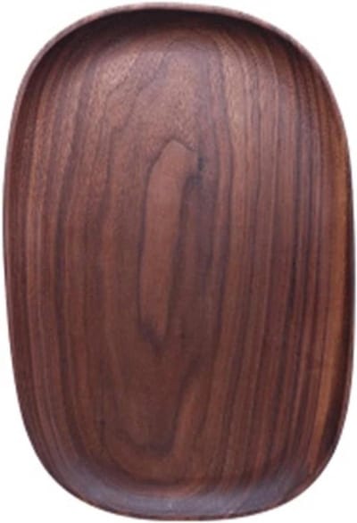 Houten Dinerbord - Snackplaat Fruitbord - Maaltijden Serveren - Massief Houten Servies - Eén Maat - Natuurlijk Hout