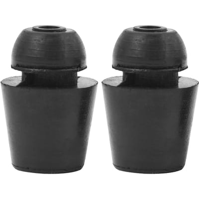 Universele 2 Stuks Auto Deur Dempers Buffer Pad Cover Rubber Anti Schok Bumper Stop voor Hyundai Elantra Sonata Accent Ix35 IX45 Verna zwart