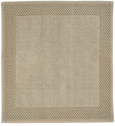 Aquanova Yuna - Badmat - GOTS COTTON - 60x60 - Amandel