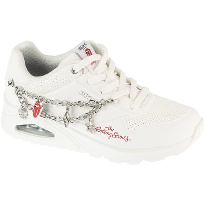 Skechers Uno-Rock N' Charm, Vrouwen, Wit, Sneakers, maat: 36