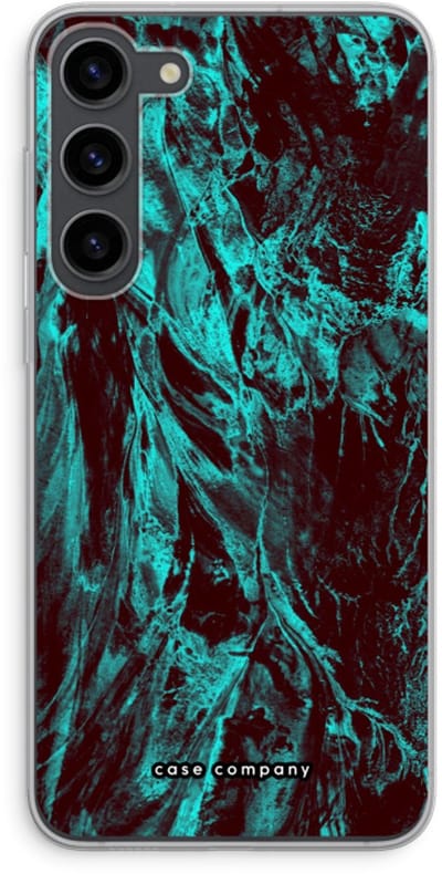 Case Company® - Hoesje geschikt voor Samsung Galaxy S23 Plus hoesje - Ice Age - Soft Cover Telefoonhoesje - Bescherming aan alle Kanten en Schermrand