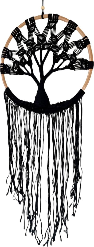 Dromenvanger levensboom diameter 40 cm zwart