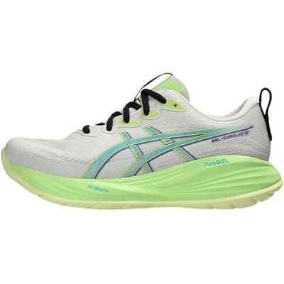 ASICS Gel Cumulus 27 Birch Lime Green Heren Sneakers Crème 1011B960-200 42 white