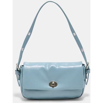 Stradivarius Mini-schoudertas met kreukeleffect  Hemelsblauw OS
