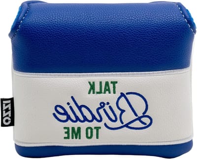 Putter Headcover - Golf Headcover - Golfbaan Plezier - Sterke Magnetische Sluiting - Past op de meeste - Wit
