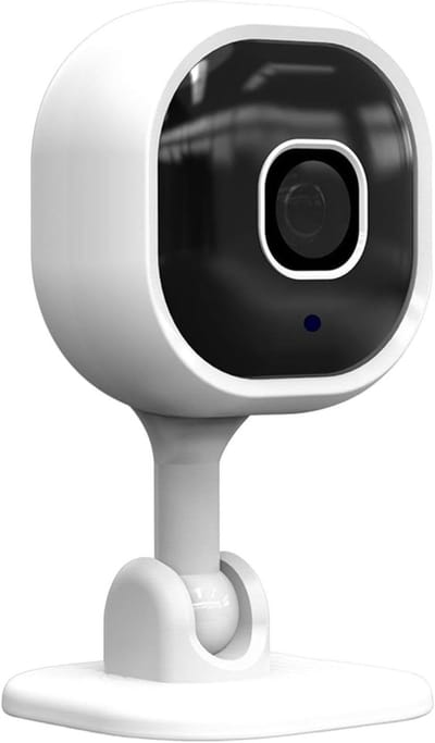 Beveiligingscamera Binnen - Wifi Monitor - Huisbewaking Thuis - Tweerichtingsaudio - 1080p HD - Wit