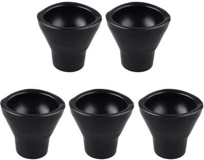Allecto - Golfbal Retriever - Piston Zuignap - Rugbeschermer - Pick-up Voor Putter Grip - Handige Accessoire Voor Golfliefhebbers - Zwart