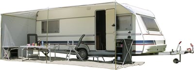 Eurotrail Schuifluifel Caravan 860 X 240 Cm Polyester Grijs