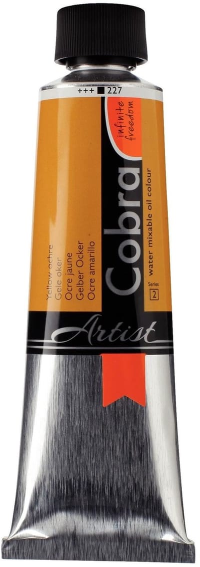 Cobra Artist water Vermengbare Olieverf 150mL 227 Gele oker