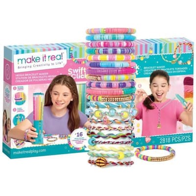 Make it Real - 2-in-1 Swift Clicks Heishi Armbandenmaker & Swift Twists Gevlochten Armbandenmaker