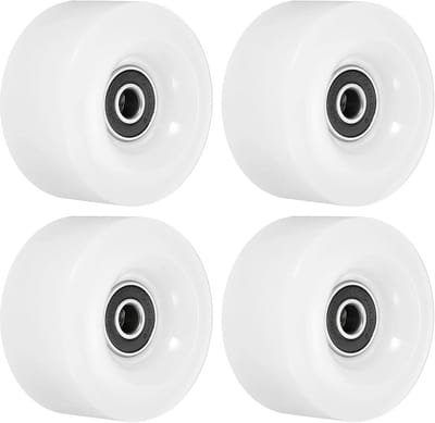 4x Vervangingswielen voor Rolschaatsen met Lagers, 58mm 82A Quad Skate Onderdelen
