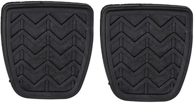 Pedalen Rubber Covers - Rem Pedaalhoesjes - Veiliger Rijden - Verbeterde Grip - 8 x 7 x 3 cm - Zwart