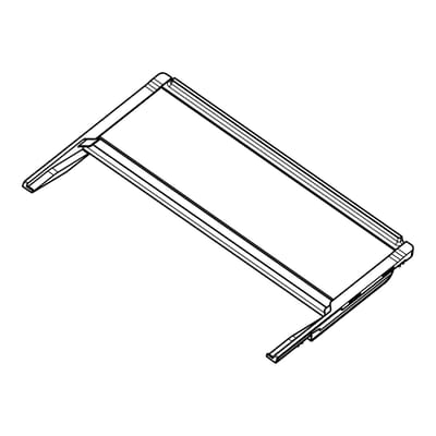 AEG glazen plank, set, gevouwen, 459.5x293mm 140054627199